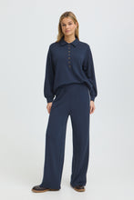 Load image into Gallery viewer, Fransa Fraurora Trousers - Navy