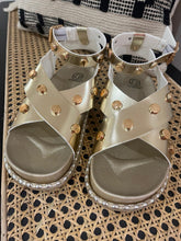 Load image into Gallery viewer, Key West Stud Sandals - Gold
