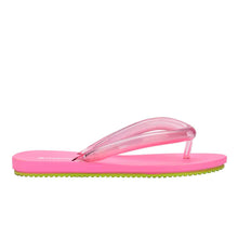 Load image into Gallery viewer, Melissa Airflow Flip Flop Sandals - Pink / Green