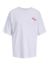 Load image into Gallery viewer, JJXX Jxvalentine Loose Fit Tee - Amour Bunnies - Village Boutique