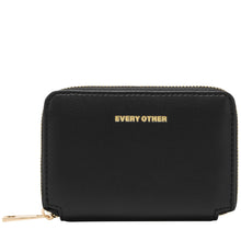 Load image into Gallery viewer, Every Other Zip Round Purse 12140 - Black - Village Boutique