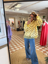 Load image into Gallery viewer, Polka Windbreaker Jacket - Lemon