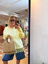 Load image into Gallery viewer, Lace Layer Top - Lemon