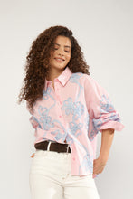 Load image into Gallery viewer, Numph Nuemelia Oversize Shirt - Prism Pink