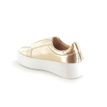 Load image into Gallery viewer, Milan Platform Trainers - Gold