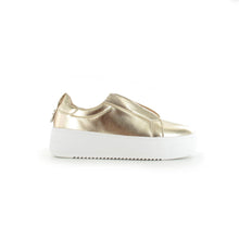 Load image into Gallery viewer, Milan Platform Trainers - Gold