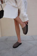 Load image into Gallery viewer, EMU Maroo Suede Slide on Shoes - Smoke