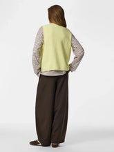 Load image into Gallery viewer, Pieces Pcsilly Reversible Tie Knit - Pale Banana - Village Boutique