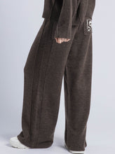 Load image into Gallery viewer, Religion Luscious Knitted Trousers - Dark Brown 85HLI