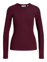 Load image into Gallery viewer, JJXX Jxfreya Ribbed Top - Winetasting