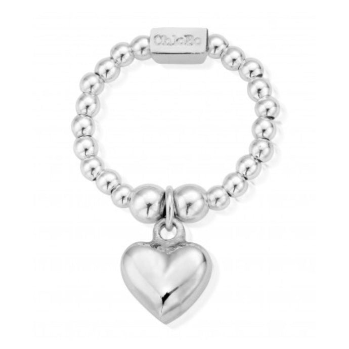 Chlobo Mini Puffed Heart Ring SRM2023 - Village Boutique 