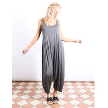 Load image into Gallery viewer, Harem Jumpsuit - Charcoal Grey - Village Boutique 
