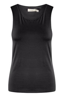 Fransa Frara Vest Top - Black