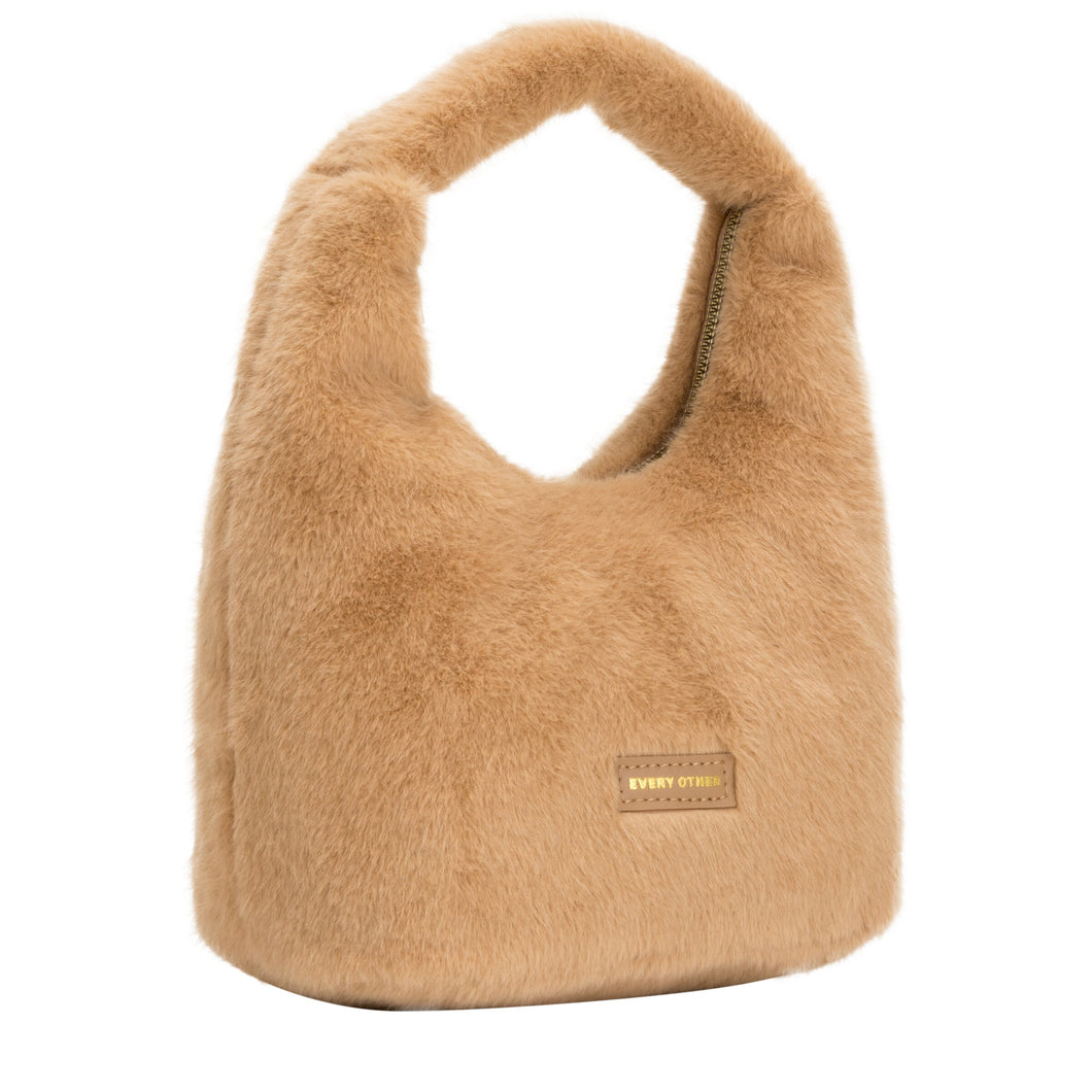 Every Other Faux Fur Scoop Grab Bag 12080 - Tan