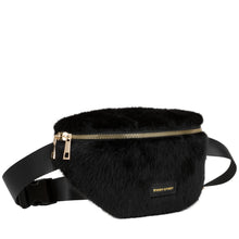 Load image into Gallery viewer, Every Other Faux Fur Sling Bag 12081 - Black
