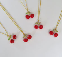 Load image into Gallery viewer, The Lucky Charms Club Cherry Pendant Necklace
