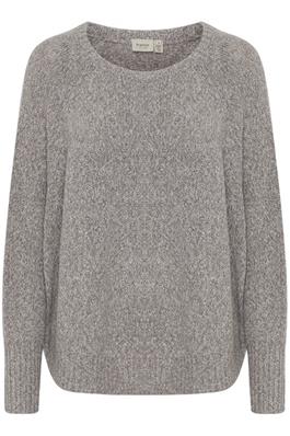 Fransa Frlouis Knit - Flint Gray Melange