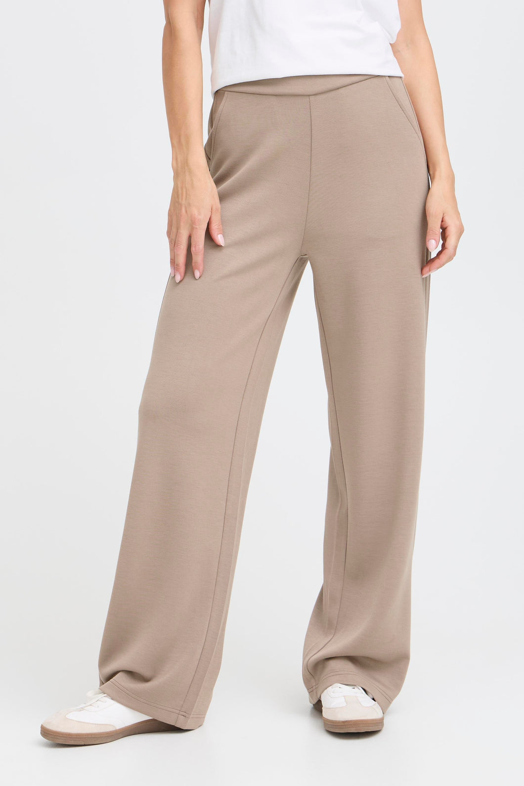Fransa Fraurora Trousers - Moon Rock