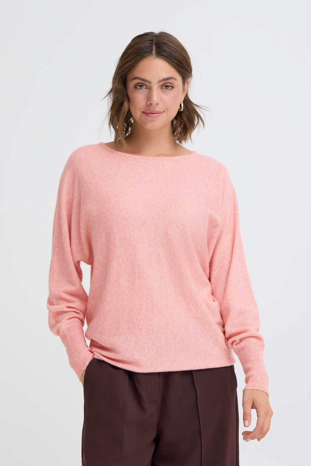 Fransa Frromina Knit - Pale Mauve Melange