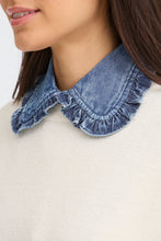 Load image into Gallery viewer, Fransa Frsora Collar - Mid Blue Denim
