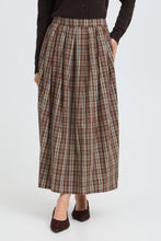 Load image into Gallery viewer, Fransa Frelaras Skirt - Hot Fudge
