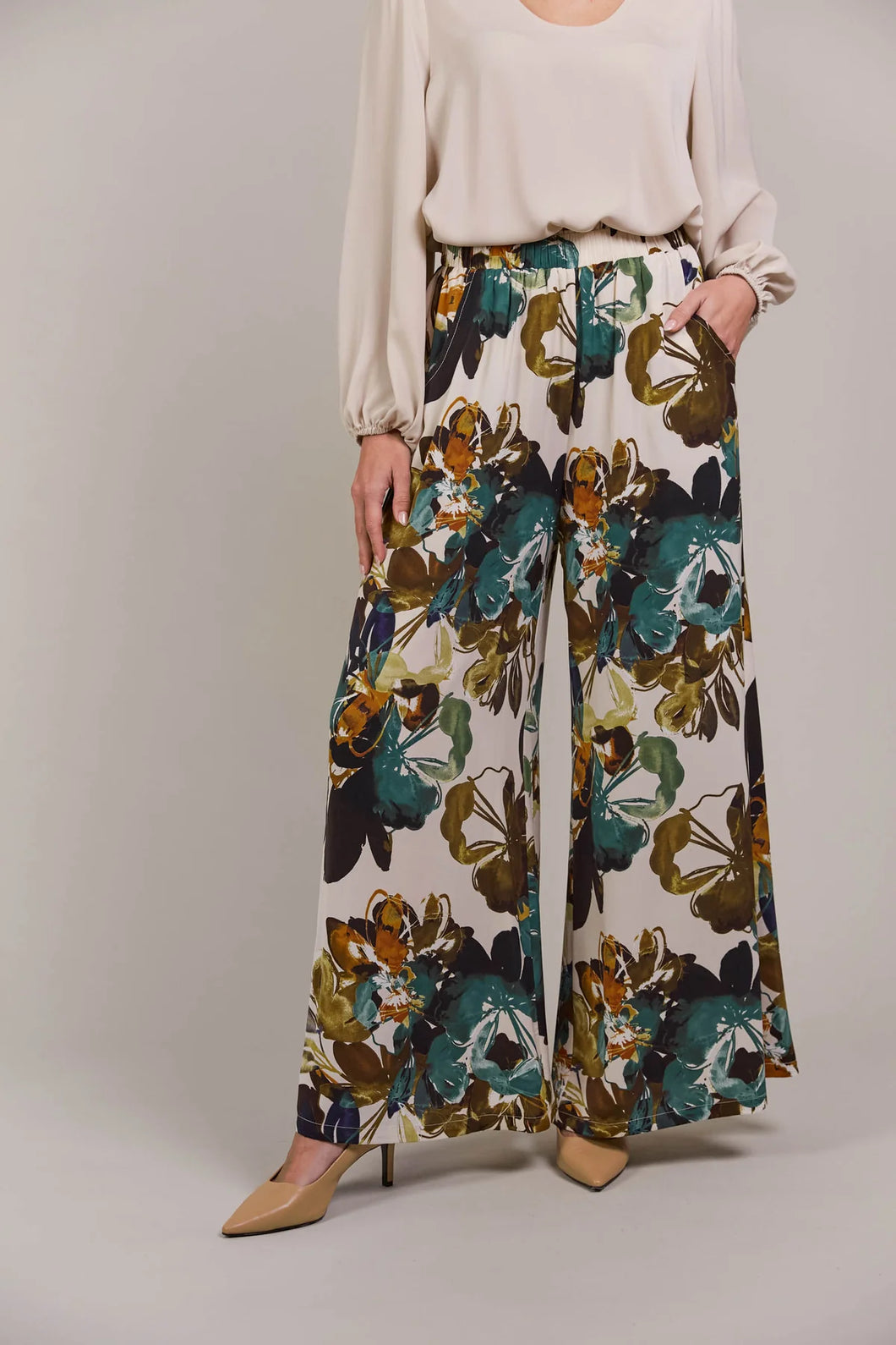 Eb & Ive Elsie Trousers - Botanical Tusk