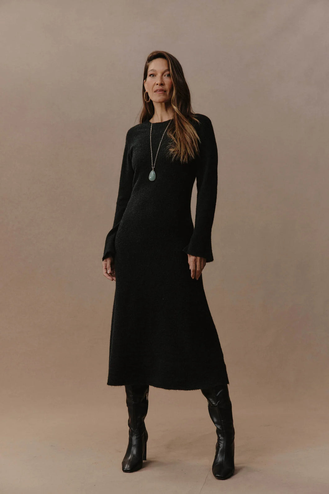 Eb & Ive Merano Knit Dress - Char