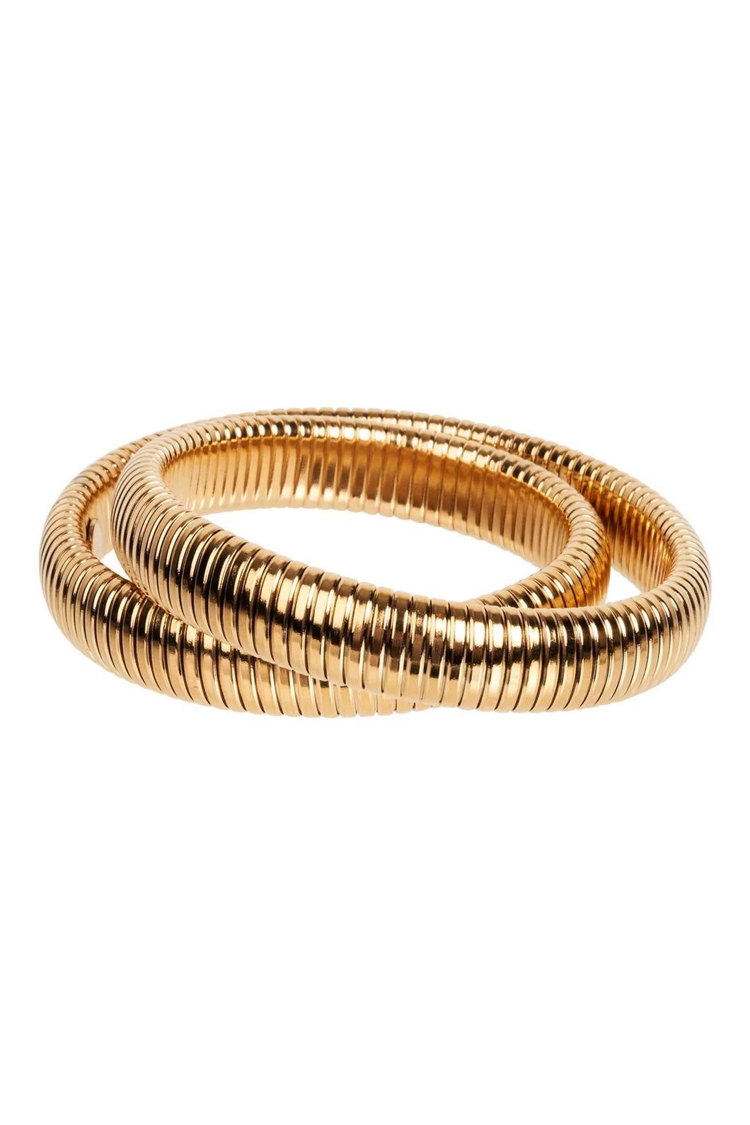 Eb & Ive Naviva Cuff Bracelet - Gold