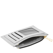 Load image into Gallery viewer, Every Other Zip Top Card Holder Purse 12101 - Silver - Village Boutique 
