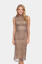 Load image into Gallery viewer, Saint Tropez LoreenSZ Dress - Black Reg Leo
