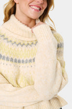 Load image into Gallery viewer, Saint Tropez MegnaSZ Roll Neck Knit - Ice Melange
