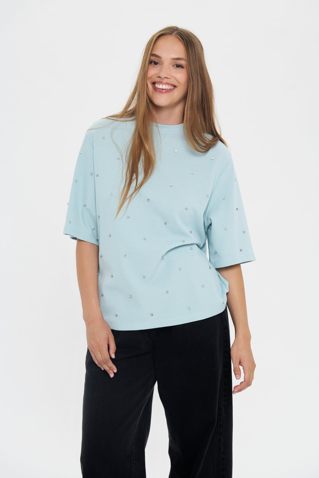 Saint Tropez NoreenSZ Tee - Sterling Blue