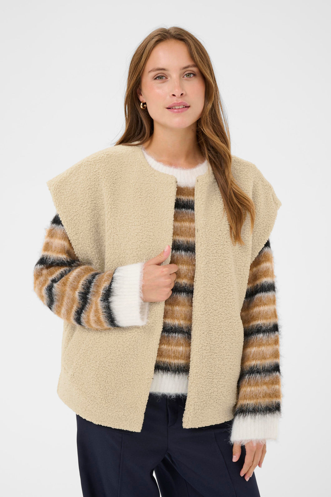 Saint Tropez OdalisSZ Gilet - Oatmeal