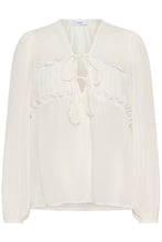 Load image into Gallery viewer, Saint Tropez PinucciaSZ Blouse - Seedpearl - Village Boutique 
