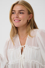 Load image into Gallery viewer, Saint Tropez PinucciaSZ Blouse - Seedpearl - Village Boutique 
