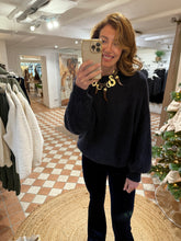 Load image into Gallery viewer, Balloon Sleeve Knit - Navy
