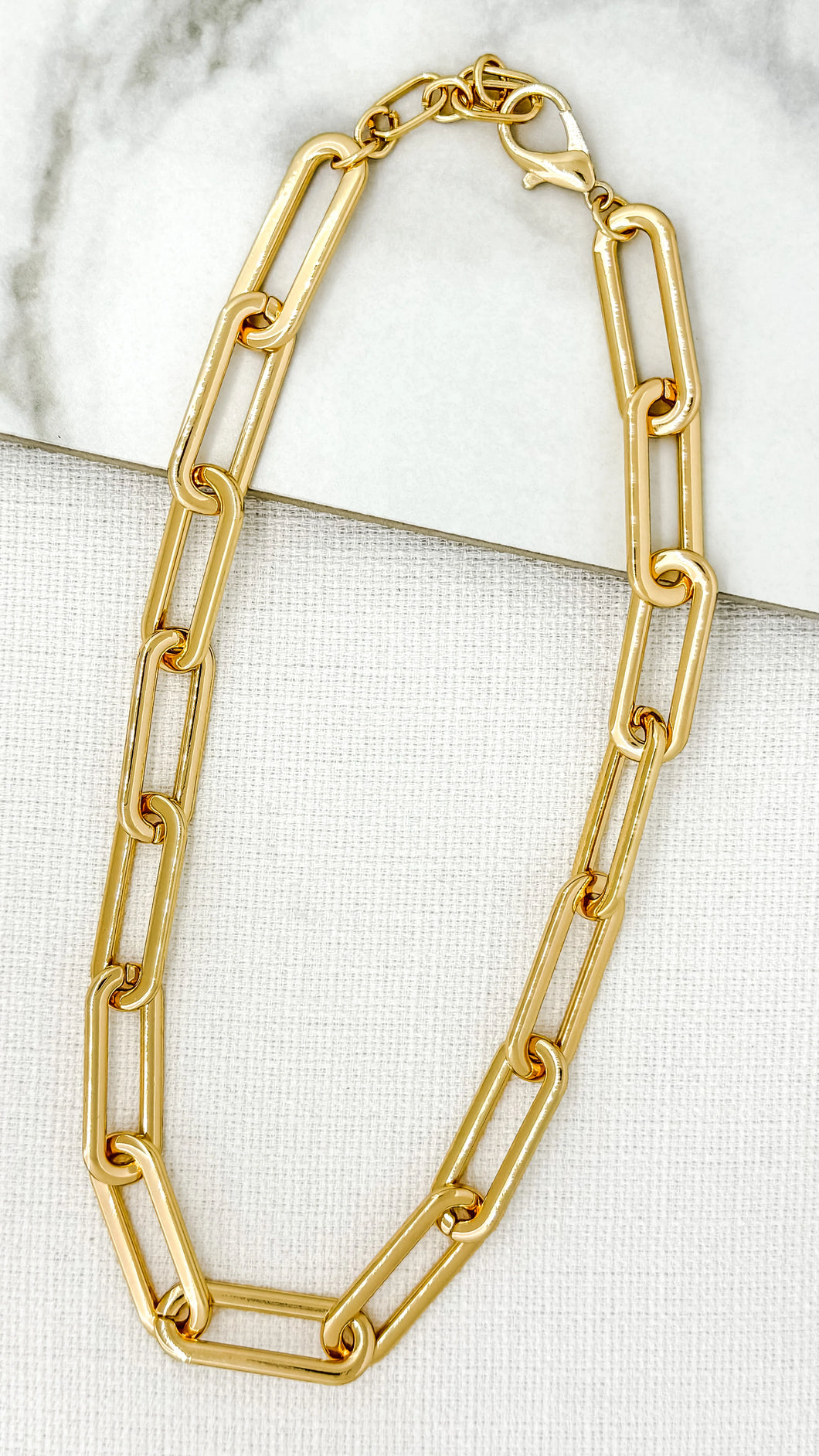 Envy Gold Link Chain Necklace - 4371