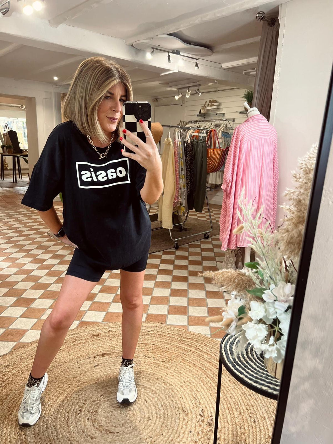 Vila Vialea High Waist Shorts - Black