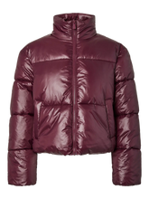 Load image into Gallery viewer, Pieces Pcamilia Puffer Jacket - Winetasting
