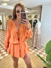 Load image into Gallery viewer, Tessa Playsuit - Orange
