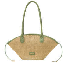 Load image into Gallery viewer, Every Other Straw Curve Bag 12132 - Olive
