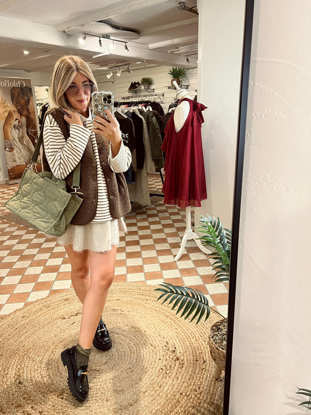 Eb & Ive Argo Tote bag - Olive