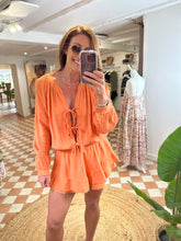 Load image into Gallery viewer, Tessa Playsuit - Orange
