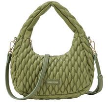 Load image into Gallery viewer, Every Other Quilted Grab Bag 12161 - Olive
