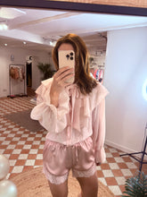 Load image into Gallery viewer, Lace Trim Shorts - Pink
