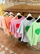 Load image into Gallery viewer, La Dolce Vita Sweat Tee - Peach - Village Boutique 
