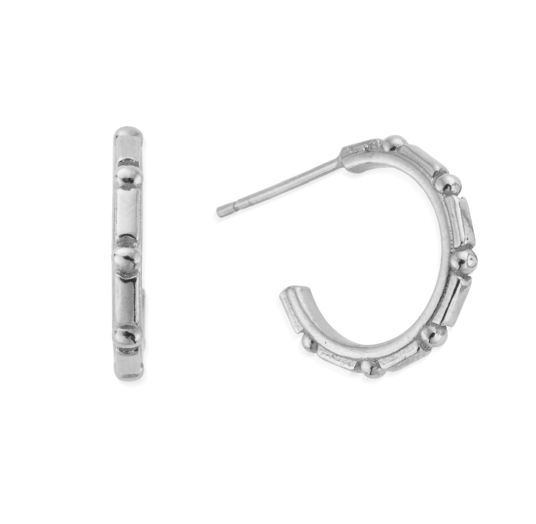ChloBo Art Deco Hoop Earrings - SEH3448