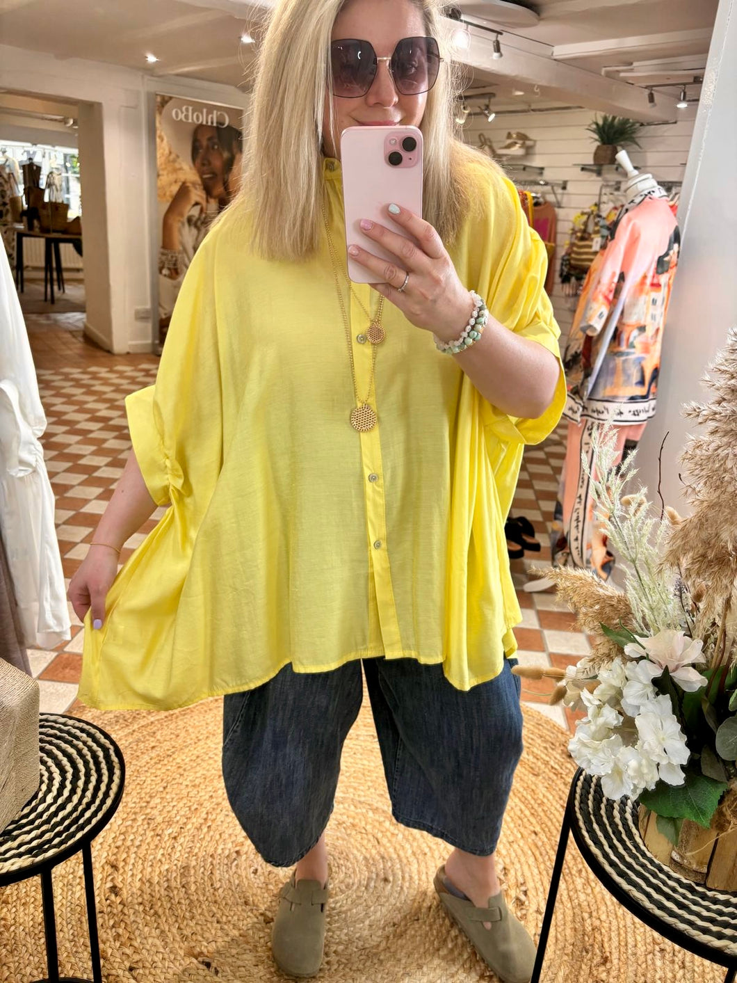 Zara Shirt - Lemon