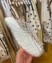 Load image into Gallery viewer, Caged Jelly Shoes - Clear
