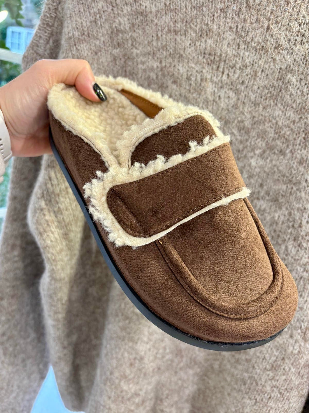 Arianna Loafer Shoes - Chocolate